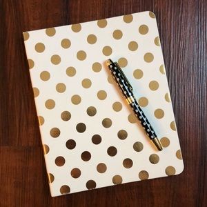 Kate Spade Notebook & Pen set